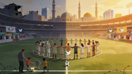 When the Stadium Becomes a Bridge Why I Wrote About Sport and Peace in the Arab Region